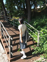 ドットシースルーTシャツ