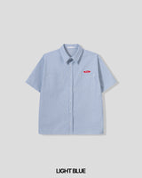 ローガンストライプショートスリーブシャツ