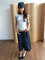 リボン ウェッジ ヒール シューズ