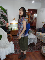 Puff patchwork bl ( 2color )