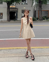 Mimia boat‑neck dress