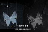 Butterfly-printed Short-Sleeved T-shirt / D747406118682 