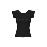 B.ジュエルロゴTシャツ [BLACK]