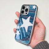 パッチド スター ポケット デニム ウォッシュ ブルー (SV_Epoxy)