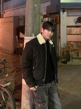 Tachi washed cargo denim pants