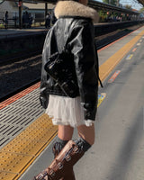 Eyelet pocket bag