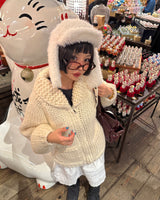 ピュアパンチングレースミディスカート