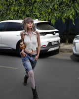 ESS Polo Collar Halter Shirt