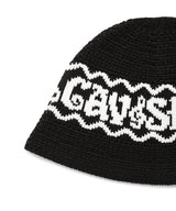 CLEF KNIT BUCKET HAT BLACK(CV2EFUAB30A)