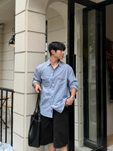 One four peaked stripe shirt