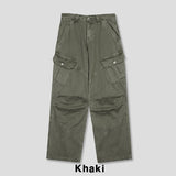 Mute Dyeing Wide Cargo Pants