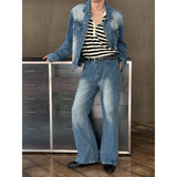 [S/S] Sand washing boots cut denim pants(3color)