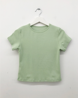 Plain cotton t-shirt (3color)