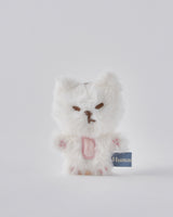 BIG CAT KEY-RING / WHITE