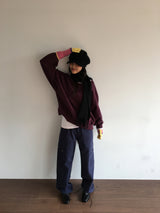 アンゴラニットベレット (3color)