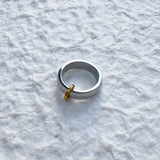 Silver Single Link Ring