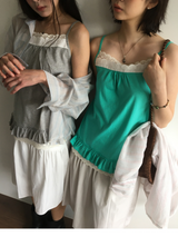 メリ レース ノースリーブ (3color)