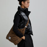 LEOPARD CORDUROY ECO CROSS BAG