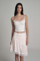 Fairy Lace Flow Skirt, Pink