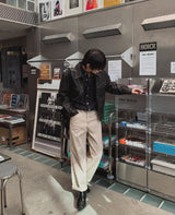 グラムレザーステッチジャケット