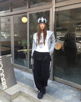 Powder crop hood jumper