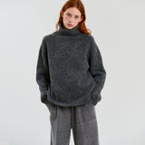 Basic Turtle Neck Sweater_2Color
