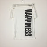 Happy Off Shoulder T-Shirt (2color)