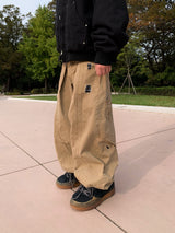 Malenti Cut Wide Balloon Pants 2C
