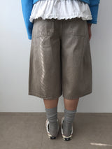 Heel back pocket Bermuda shorts (2color)