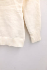 button shawl collar knitwear