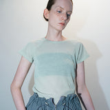 Like ribbed tee mint