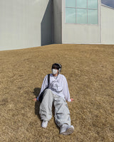 Bake Wide Cargo Pocket Nylon Pants