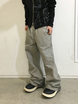 Jade Pigment-Dyed Seamed Flare Pants 2C