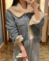 Paddy Big Collar Denim Jacket