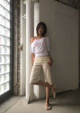 OFF SOULDER HALF TEE
