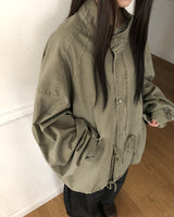 キオンピグメントストリングショートフィールドジャケット