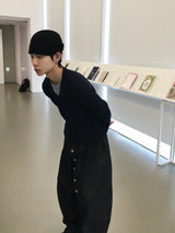 Koani Curve Snap Denim Pants 2C