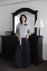 Hazel Check Crop Shirt