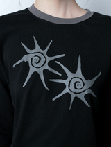 ソルナRネック長袖Tシャツ UNISEX