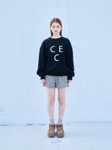 CEC TRIANGLE LOGO SWEATSHIRT(BLACK)