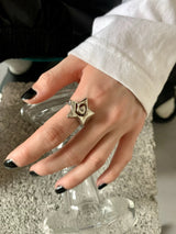 Naruto silver star ring