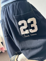 ラインナップナンバーパッチタトゥーバルーンバミューダ 3カラー
