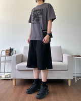 サイドスナップバミューダスウェットパンツ 3C
