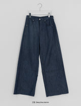 AC Non-Fade Summer Wide Denim Pants