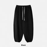 Dion sheepskin wide jogger pants