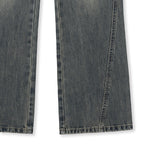 Nudie Washing Flare Denim Pants