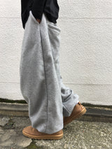 キャンプ ユニセックス ワイドフリースパンツ 3C
