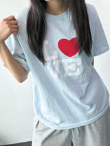 Arrow Heart Tattoo Graphic T-Shirt 4color