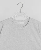 [unisex] スズナ ベーシック カラーマッチング ロールアップショートスリーブTシャツ