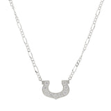 H'S SHOE CUBIC NECKLACE - L